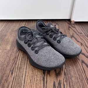 Allbirds Mens Tree Dasher Charcoal Gray Sz 9 Sneakers